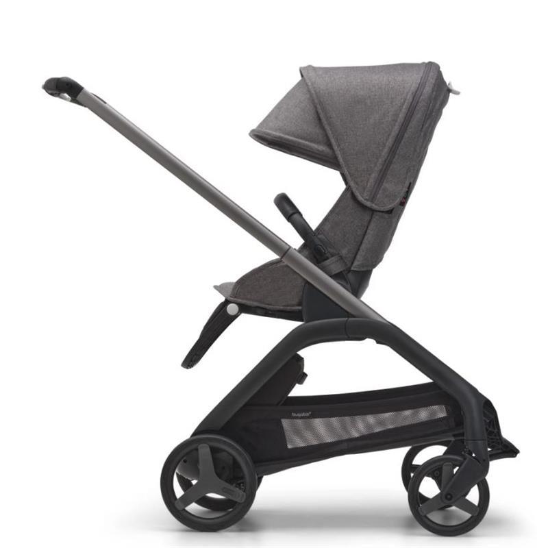 Bugaboo - Dragonfly Stroller and Bassinet Complete, Graphite/Grey Melange