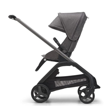 Bugaboo - Dragonfly Stroller and Bassinet Complete, Graphite/Grey Melange