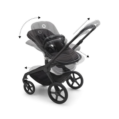 Bugaboo - Fox 5 Complete Stroller, Black/Midnight Black