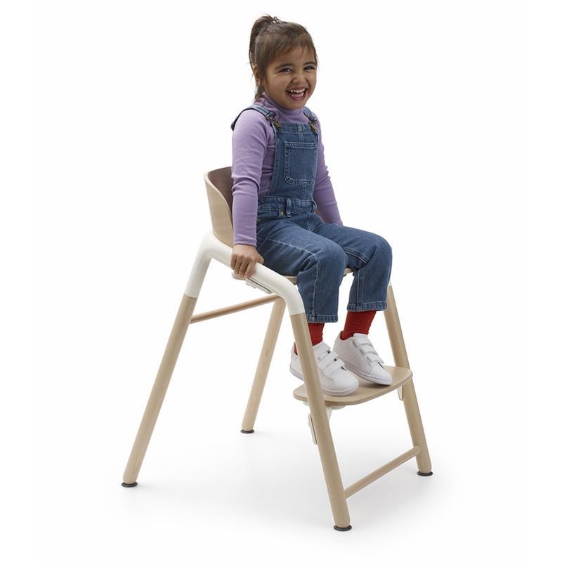Bugaboo - Giraffe Complete High Chair, Neutral Wood/White