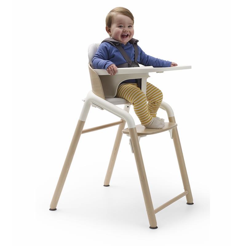 Bugaboo - Giraffe Complete High Chair, Neutral Wood/White