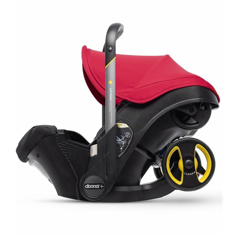 Doona - Infant Car Seat With Base & Stroller, Flame Red